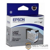 EPSON C13T580500 Картридж голубой для I/C Stylus Pro 3800 (Light Cyan) 80 мл. 