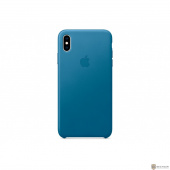MTEW2ZM/A Apple iPhone XS Max Leather Case - Cape Cod Blue