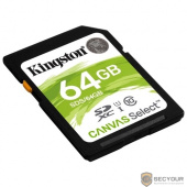 SecureDigital 64Gb Kingston SDS/64GB {SDXC Class 10, UHS-I}