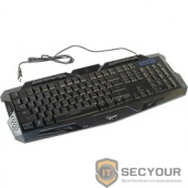Keyboard Gembird KB-G11L, Клавиатура игровая, 3 различные подсветки, 10 доп. клавиш