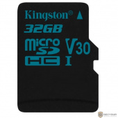 Micro SecureDigital 32Gb Kingston SDCG2/32GB {MicroSDHC Class 10 UHS-I U3, SD adapter}