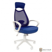 Офисное кресло Chairman    840 Россия белый пластик  TW10\TW-05 синий	[7025301]