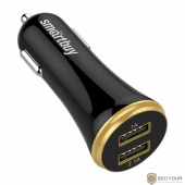 Smart buy Автомобильное ЗУ  TURBO SBP-2020 (1x2.1A,1x1 А, черное,  2 USB (SBP-2020)