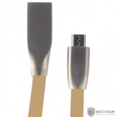 Cablexpert Кабель USB 2.0 CC-G-mUSB01Gd-1M AM/microB, серия Gold, длина 1м, золотой, блистер	