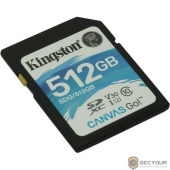 SecureDigital 512Gb Kingston SDG/512GB {SDXC Class 10 UHS-I U3 Canvas Go!}