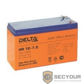 Delta HR 12-7.2 ( 7.2 А\ч, 12В) свинцово- кислотный  аккумулятор
