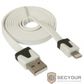 Defender USB кабель ACH01-03P USB(AM)-Lightning(M), 1м пакет (87472)