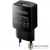 GINZZU GA-3003B, СЗУ 5В/1200mA, USB, черный