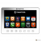 Tantos Prime Slim (white) Монитор видеодомофона, цв. TFT LCD 7&quot;, сенсорные кнопки, hands-free, 2 вх. для вызывных панелей, 2 вх. для видеокамер, до 4шт. в параллель, память кадры/ролики на SD, до 32ГБ