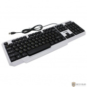 Клавиатура проводная с подсветкой Smartbuy ONE 333 USB бело-черная [SBK-333U-WK]
