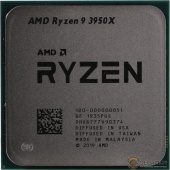 CPU AMD Ryzen 9 3950X BOX  {3.5GHz, Turbo: 4.7GHz, Matisse, Кэш L2 - 8 Мб, Кэш L3 - 64 Мб, 7 нм, 105 Вт, Socket AM4}