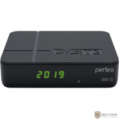 Perfeo DVB-T2/C приставка &quot;COMBI&quot; для цифр.TV, Wi-Fi, IPTV, HDMI, 2 USB, DolbyDigital, обуч.пульт ДУ [1630990] (PF_A4353)