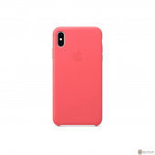 MTEX2ZM/A Apple iPhone XS Max Leather Case - Peony Pink