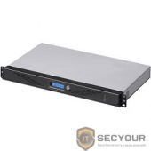 Procase GM125D-B-0 Корпус 1U Rack server case, дверца, черный, панель управления, без блока питания, глубина 250мм, MB ITX 6.7&quot;x6.7&quot;