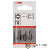 Bosch 2607001508 3 БИТ 25ММ PH1 XH