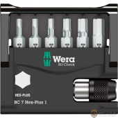 WERA (WE-056168) Bit-Check 7 Hex-Plus 1, 7 предметов
