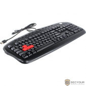 Клавиатура A4Tech KB-28G-1 черно-серый USB Multimedia Gamer