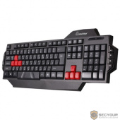 Клавиатура игровая мультимедийная Smartbuy RUSH 201 USB черная  [SBK-201GU-K]