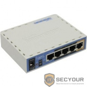 MikroTik RB952Ui-5ac2nD hAP ac Lite Роутер 2.4+5 ГГц, 802.11a/b/g/n/ac, MIMO 2x2, 5x Ethernet