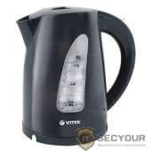 VITEK VT-1164(GY) Чайник, 850-2200 Вт,1,7 л., Корпус из термостойкого пластика