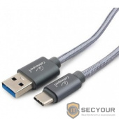 Cablexpert Кабель USB 3.0 CC-P-USBC03Gy-1M AM/Type-C, серия Platinum, длина 1м, титан, блистер	