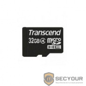Micro SecureDigital 32Gb Transcend TS32GUSDHC4 {MicroSDHC Class 4, SD adapter}