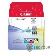 Canon 2934B010 Набор Canon CLI-521 C/M/Y MULTIPACK  для MP540/550/560/620/630/640/980/990 iP3600/4600/4700 MX860