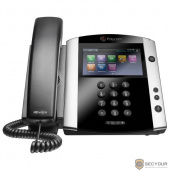 Polycom 2200-44600-114 VVX 600 16-line Business Media Phone with built-in Bluetooth and HD Voice. Compatible Partner platforms: 20. Factory disabled media encryption for Russia. POE. Ships without pow