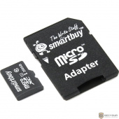 Micro SecureDigital 256Gb Smart buy SB256GBSDCL10-01 {Micro SDHC Class 10, UHS-1, SD adapter}