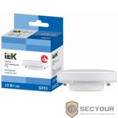 Iek LLE-T80-10-230-65-GX53 Лампа светодиодная ECO T75 таблетка 10Вт 230В 6500К GX53 IEK