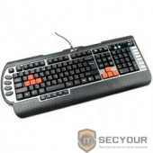 Keyboard A4Tech G800V черный USB Multimedia Game