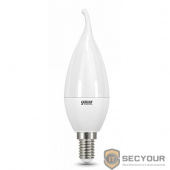 GAUSS 34118 Светодиодная лампа LED Elementary Свеча на ветру 8W E14 520lm 3000K 1/10/50 0
