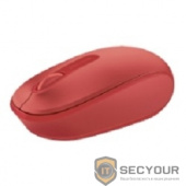 Мышь Microsoft Mobile Mouse 1850 оптическая беспроводная USB, красный [U7Z-00034]