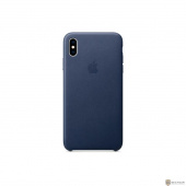 MRWU2ZM/A Apple iPhone XS Max Leather Case - Midnight Blue