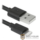 Defender USB кабель ACH01-10BH черный, USB(AM)-Lightning, 3м (87467)