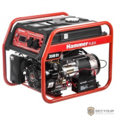 Hammer Flex GN4000E [522789] Бензоэлектростанция { 3.5КВт 220В 50Гц бак 15л непр.9ч }