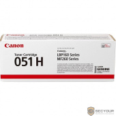 Canon Cartridge 051H 2169C002 Тонер-картридж для Canon LBP162dw, 4100 стр. чёрный (GR)