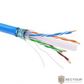 DKC RN6FUPV3BL Информационный кабель экранированый F/UTP 4х2 CAT6, PVC, синий (бухта 305 м)   
