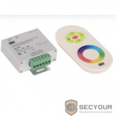 Iek LSC2-RGB-144-RF-20-12-W Контроллер с ПДУ радио (белый) RGB 3 канала 12В, 4А, 144Вт IEK-eco