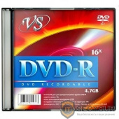 Диски VS DVD-R 4.7Gb, 16x, Slim Case 5шт.