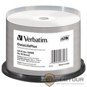 Verbatim  Диски CD-R  700Mb  52-x DL+White Wide Thermal Printable (50шт.) [43756]