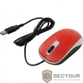 Genius DX-110 Red {мышь оптическая, 1000 dpi, 3 кнопки+колесо прокрутки, провод 1,5 м, USB} [31010116104]