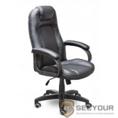 Офисное кресло СН 400, кожа +PU, черный (7010878)