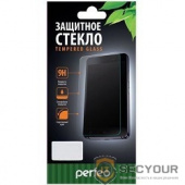 Perfeo защитное стекло с силиконовыми краями для черного iPhone 6/6S, 0.26мм 3D 9H глянц. (PF_4395/0028)
