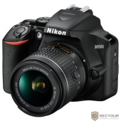 Nikon D3500 черный 24.2Mpix 18-55mm non VR AF-P 2.9&quot; 1080p Full HD SDXC Li-ion (с объективом)
