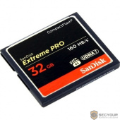 Флеш-накопитель Sandisk Карта памяти SanDisk Extreme Pro CF 160MB/s 32 GB VPG 65, UDMA 7