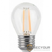 GAUSS 105802205-D Светодиодная лампа LED Filament Шар dimmable E27 5W 450lm 4100K 1/10/50 