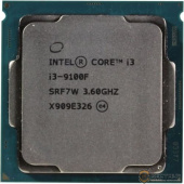 CPU Intel Core i3-9100F Coffee Lake OEM {3.60Ггц, 6МБ, Socket 1151v2}