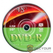 Диски VS DVD+R 4.7Gb, 16x, Cake Box 50шт.