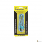 Ritmix Дата-кабель USB-Apple 8pin lightning,RCC-322 Blue силиконовая оплетка, металлические коннекторы, 1м, 2А, зарядка и синхронизация